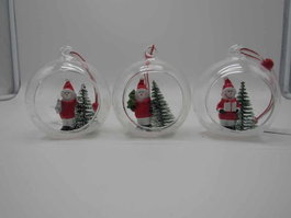 DKD Home Decor Decoración Colgante de Resina y Cristal 8x7x8,5 cm Surtida