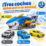 Jugatoys Camión Tiburón portacoches con 3 coches
