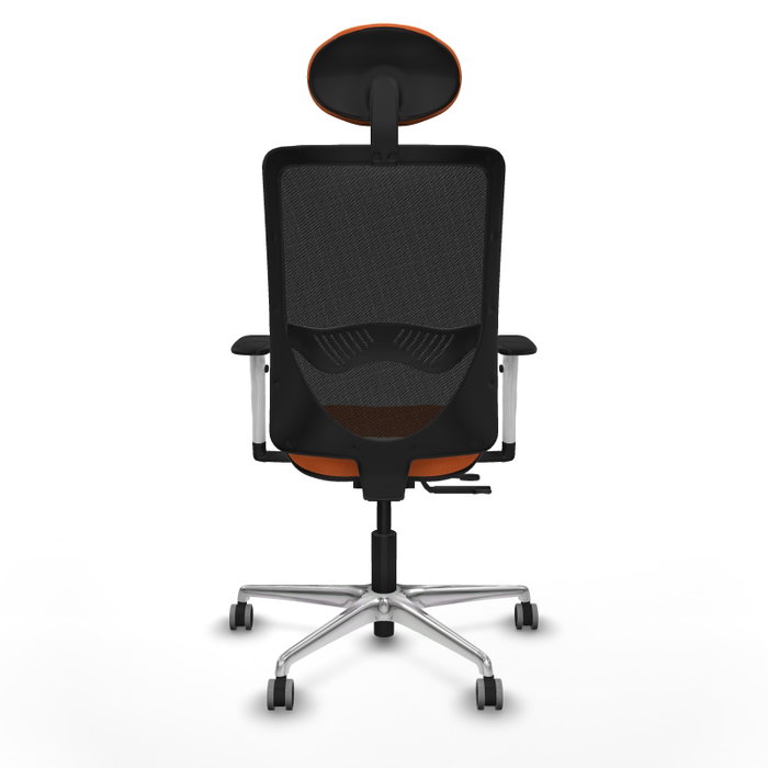 PIQUERAS Y CRESPO Silla de oficina Zulema Naranja y Negro PIQUERAS Y CRESPO Silla de oficina Zulema Naranja y Negro