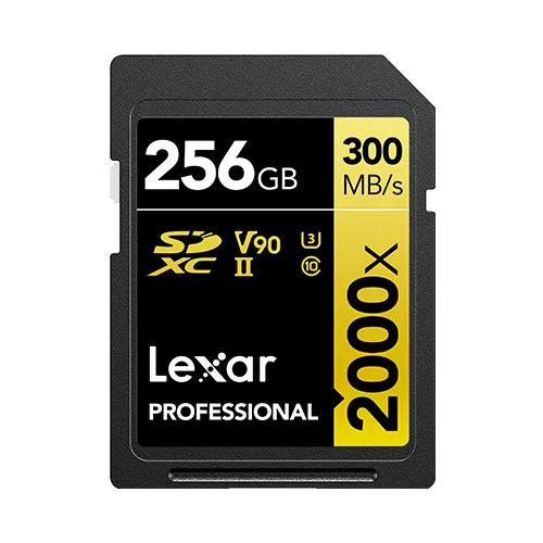 Lexar Professional 2000x SDXC UHS-II 256 GB Lexar Professional 2000x SDXC UHS-II 256 GB