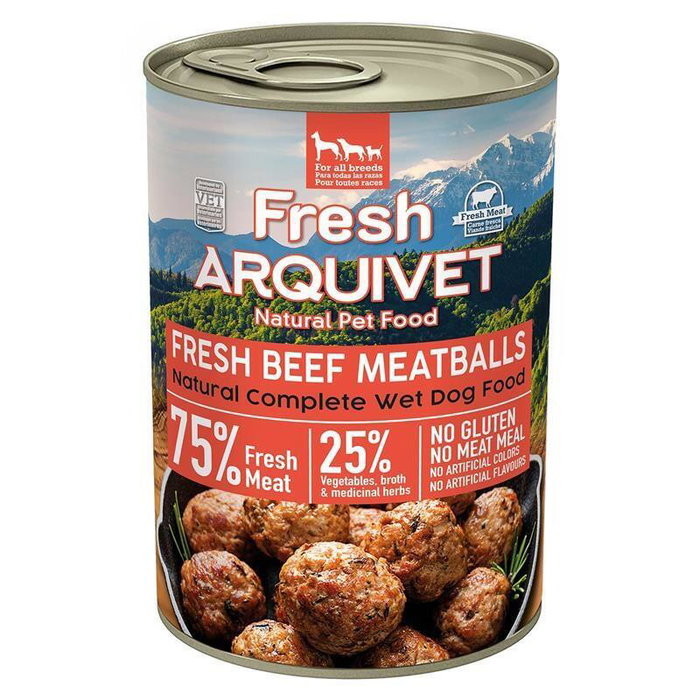 Arquivet Albóndigas de Ternera Fresca en Salsa - Lata de 400g