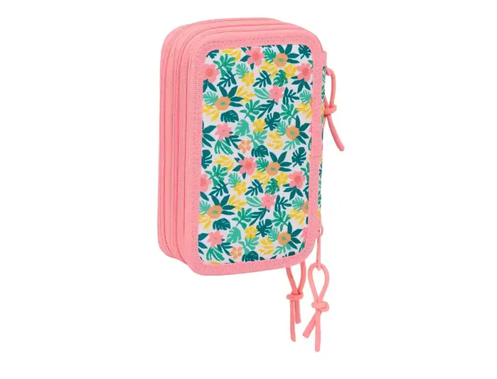 Safta Plumier Escolar Triple Cremallera Vaiana, 37 Piezas, Dimensiones 195x125x55 mm Safta Plumier Escolar Triple Cremallera Vaiana, 37 Piezas, Dimensiones 195x125x55 mm