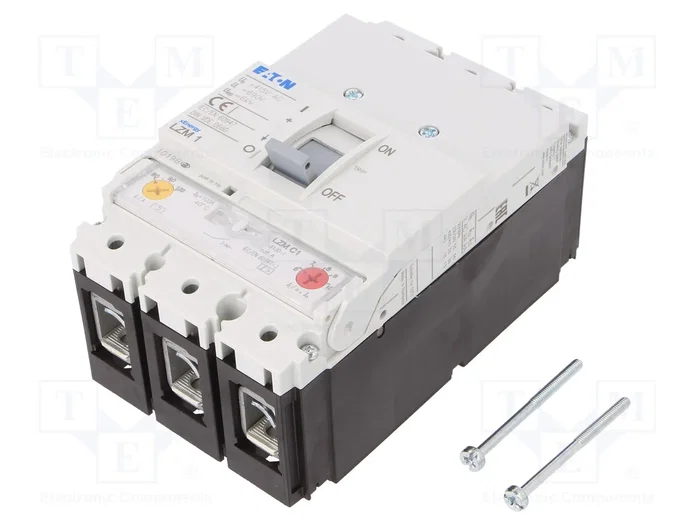 EATON ELECTRIC Interruptor de potencia LZM LZMC1-A100-I de 3 polos 100A EATON ELECTRIC Interruptor de potencia LZM LZMC1-A100-I de 3 polos 100A