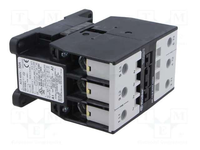 FINDER Contactor 3-polar 50A 24VAC NO x3 Serie 6K FINDER Contactor 3-polar 50A 24VAC NO x3 Serie 6K