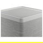 Fractal Design Mood Mini ITX - Caja PC SFF Gris, USB-C, Soporte para 2 Ventiladores de 120/140 mm, CPU de 11.4 cm, Gráfica de 32.5 cm, Fuente de 13 cm