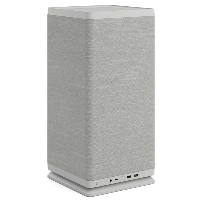 Fractal Design Mood Mini ITX - Caja PC SFF Gris, USB-C, Soporte para 2 Ventiladores de 120/140 mm, CPU de 11.4 cm, Gráfica de 32.5 cm, Fuente de 13 cm
