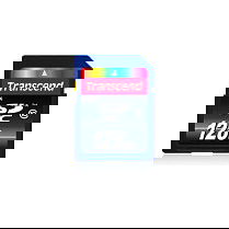 Transcend SDXC Class 10 128GB Tarjeta de Memoria Azul Transcend SDXC Class 10 128GB Tarjeta de Memoria Azul