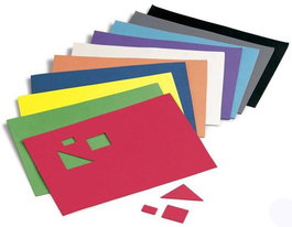 FAIBO Goma EVA Hoja 20x30 cm Azul Claro Paquete de 10