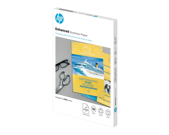 HP Papel Fotográfico Glossy Professional A4 150g, 150 Hojas