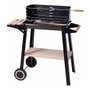 Bbq Collection Barbacoa Rectangular de Carbón 54 x 34 x 86.5 cm con Parrilla Cromada 48.5x28.5 cm, Ruedas y Bandeja