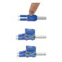 ROLINE Cable de fibra óptica OS2 LC/LC UNIBOOT Amarillo 0,5 m