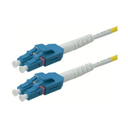 ROLINE Cable de fibra óptica OS2 LC/LC UNIBOOT Amarillo 0,5 m