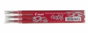 Pilot Recambio Bolígrafo Frixion Ball Rojo Pack 3 Unidades