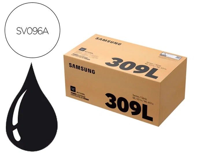 Samsung Cartucho de tóner MLT-D309L Negro de Alta Capacidad Samsung Cartucho de tóner MLT-D309L Negro de Alta Capacidad