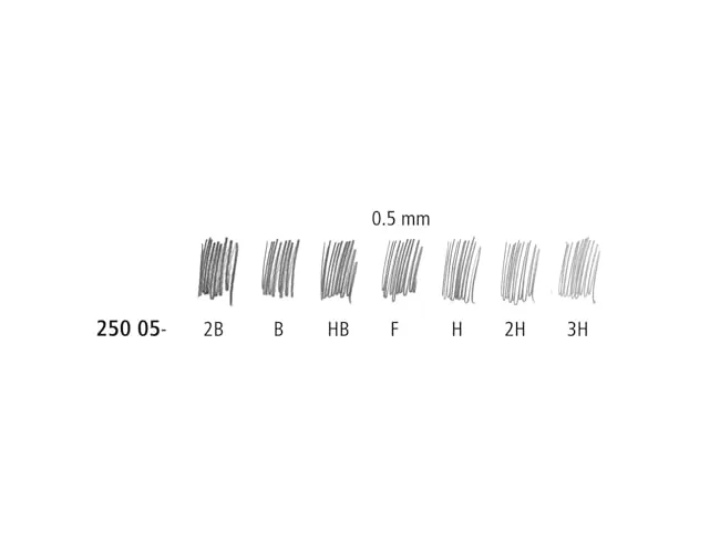 Staedtler Mars micro carbon 250 Minas 0,5 mm 2H