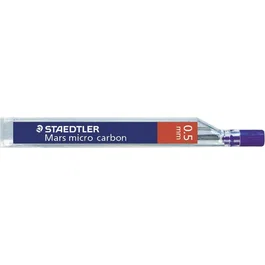 Staedtler Mars Micro Carbon 250 Minas de Repuesto 0.5mm 2H - Paquete de 12 Minas
