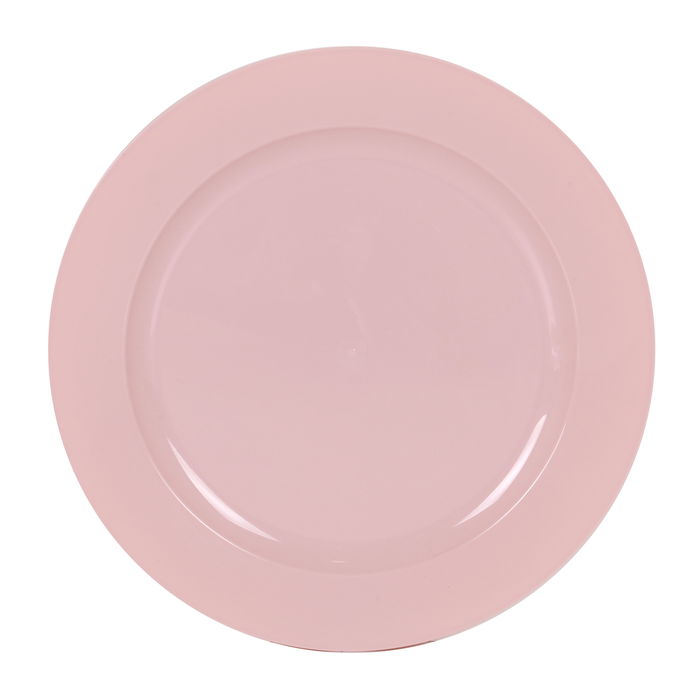 Dem Set 4 Platos PP Pastel 22.3 cm x 22.3 cm x 1.5 cm (24 Unidades)