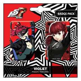 POPbuddies Persona 5 Royal Pack de Chapas Violet / Kasumi Yoshizawa