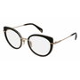 Police VPL196M55093I Gafas de Vista para Mujer Verde