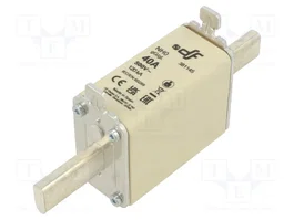 DF ELECTRIC Fusible de cartucho NH0 40A 500VAC/250VDC gG