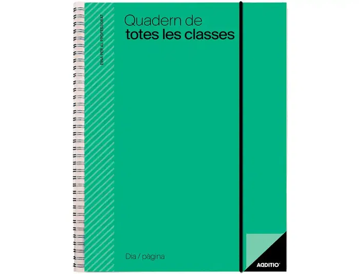 Additio Cuaderno de Tutoria Planificacion Dia Pagina Evolucion Continua Catalan 17 x 24 cm