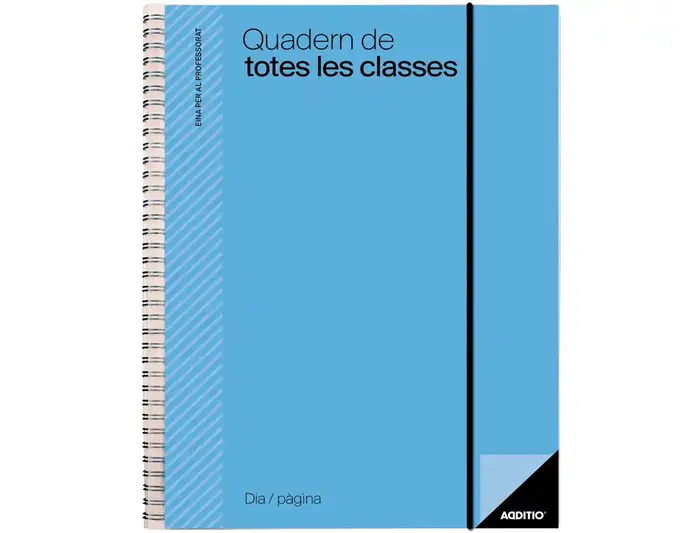 Additio Cuaderno de Tutoria Planificacion Dia Pagina Evolucion Continua Catalan 17 x 24 cm