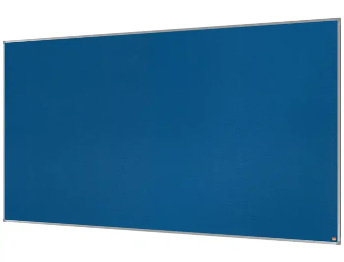 Nobo Tablero de anuncios Essence Fieltro Azul 2400x1200 mm Aluminio