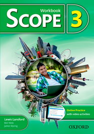 OXFORD UNIVERSITY PRESS Scope 3 Workbook + Online Practice Pack, Lewis Lansford, Ben Wetz - OXFORD UNIVERSITY PRESS