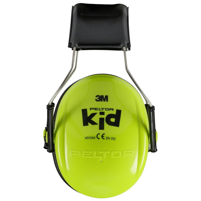 3M PELTOR H510AK Orejeras Infantiles Verde Neón 27 dB