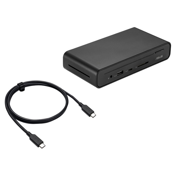 ASUS DC301 Triple Display USB-C Dock Duo, 90W, 10 Gbit/s, Negro