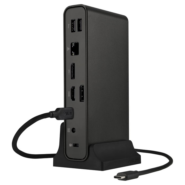 ASUS DC301 Triple Display USB-C Dock Duo, 90W, 10 Gbit/s, Negro