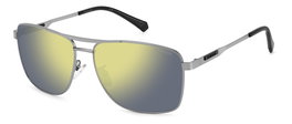 Polaroid PLD-2136-G-S-X-R81 Gafas de sol para hombre con cristales grises