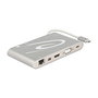 DeLOCK 87298 Dockingstation USB 3.2 Gen 1 Type-C Plata