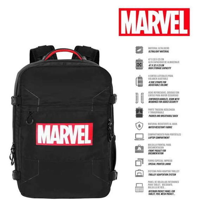 Karactermania Mochila Mercury Marvel Comics Negro Karactermania Mochila Mercury Marvel Comics Negro