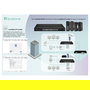 LevelOne Switch Administrado L2 IGS-2108, 8 Puertos Gigabit (10/100/1000) con VLAN, QoS y Montaje en Rail DIN para Redes Empresariales