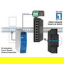 LevelOne Switch Administrado L2 IGS-2108, 8 Puertos Gigabit (10/100/1000) con VLAN, QoS y Montaje en Rail DIN para Redes Empresariales