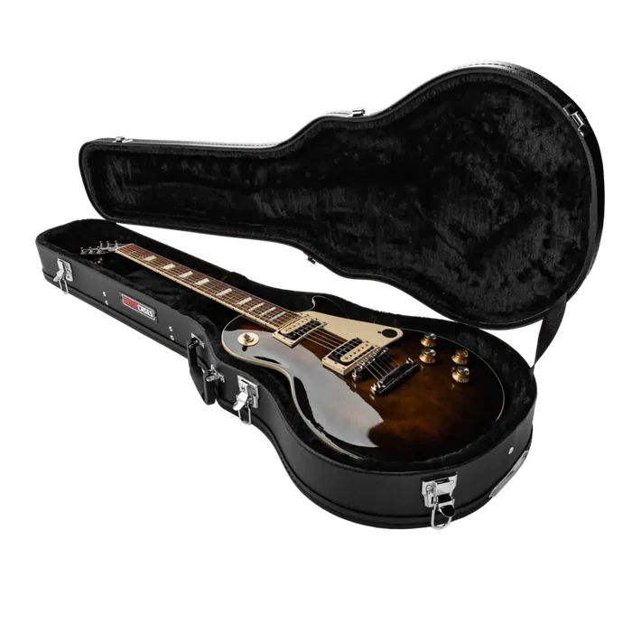 Gator Estuche de madera para guitarra Gibson Les Paul® - Negro Gator Estuche de madera para guitarra Gibson Les Paul® - Negro