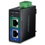 TRENDnet TI-IG215 Inyector PoE+ Industrial 2.5 Gigabit Ethernet, 2 Puertos, Negro