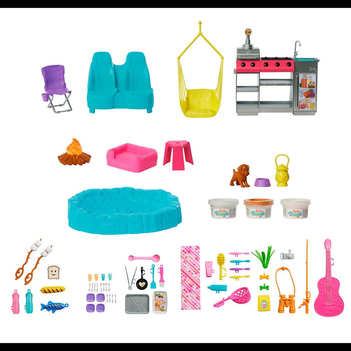 Barbie Súper Caravana DreamCamper con más de 60 accesorios