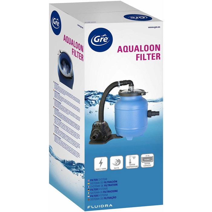 Gre Depuradora de aqualoon FAQ200 para piscinas desmontables Gre Depuradora de aqualoon FAQ200 para piscinas desmontables