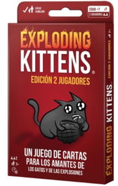 ASMODEE EDITIONS Exploding Kittens Edición 2 Jugadores