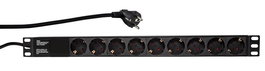 LogiLink Power Socket 19" 9ACPDU9C03, 9 AC outlet(s), Type