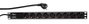 LogiLink PDU9C03 Regleta de 19 pulgadas con 9 salidas AC Tipo F