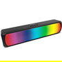 Krom Barra de Sonido K-POP Bluetooth 6W 2.0 RGB con Conexión Auxiliar y TF Card