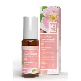 HERBORA Fortederma Aceite Virgen de Rosa Mosqueta Bio 30 ml - 100% Chile, Primera Presión en Frío con Vitamina E
