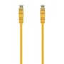 Aisens A145-0566 Cable de Red RJ45 1m Cat6a UTP 500 MHz LSZH Amarillo - Cable Ethernet 10 Gigabit, Compatible con PoE, AWG24 Cobre