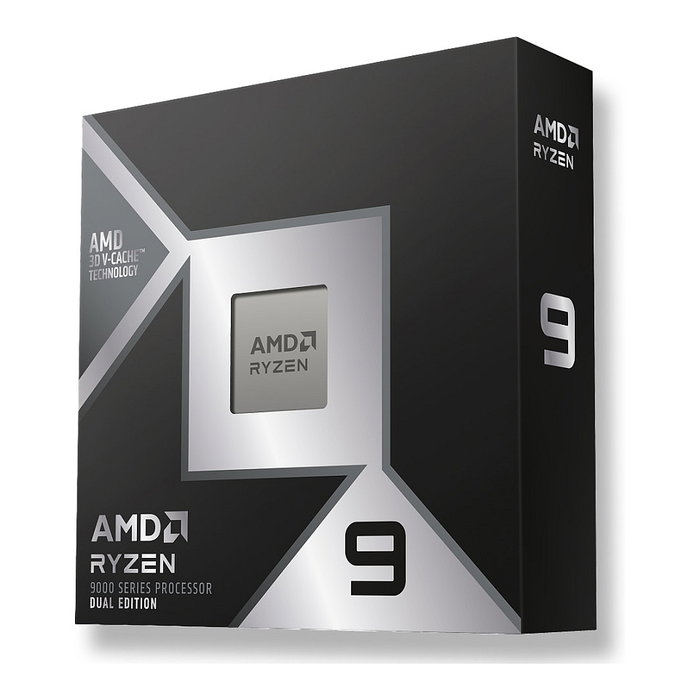 AMD Ryzen 9 9950X3D2 Procesador de escritorio 16 nucleos 32 hilos 5.6GHz turbo Socket AM5 208MB cache TDP 200W 9950X3D2