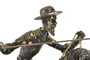 DKD Home Decor Figura de Resina Don Quijote Acabado Envejecido