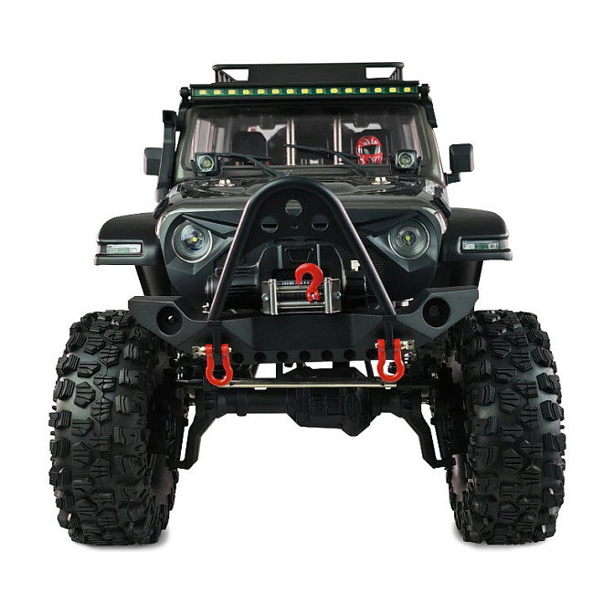 AMEWI 22657 AMXRock Crosstrail Crawler 4WD 1:10 ARTR Camión Oruga RC Color Antracita - 3.4 kg