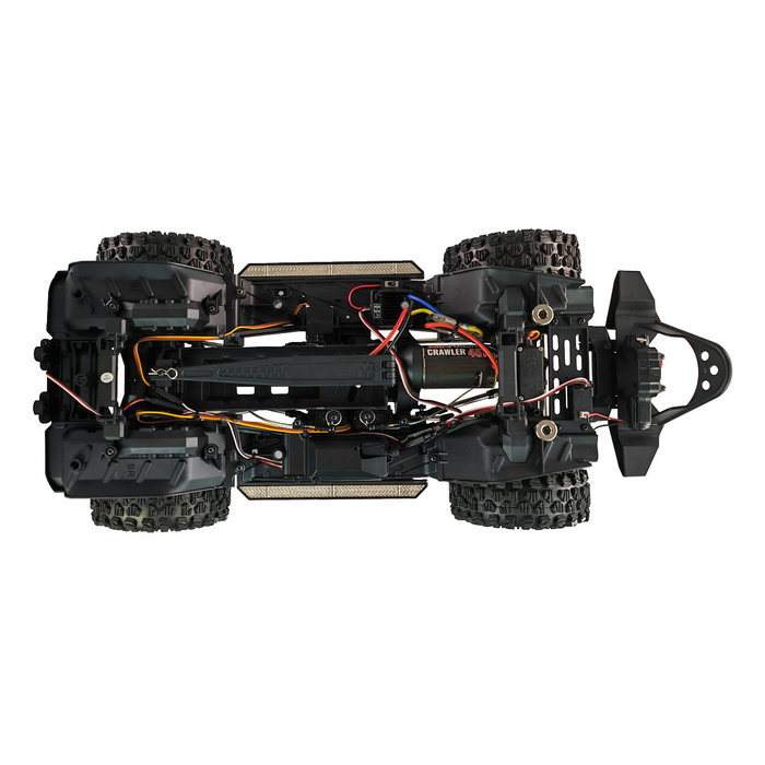AMEWI 22657 AMXRock Crosstrail Crawler 4WD 1:10 ARTR Camión Oruga RC Color Antracita - 3.4 kg